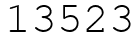 Число 13523.