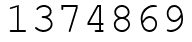 Число 1374869.