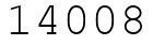 Число 14008.