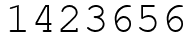 Число 1423656.