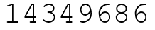 Число 14349686.