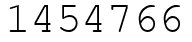 Число 1454766.