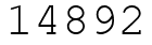 Число 14892.