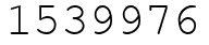 Число 1539976.