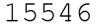 Число 15546.