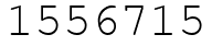 Число 1556715.