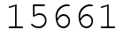 Число 15661.