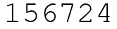 Число 156724.