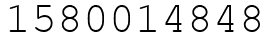 Число 1580014848.