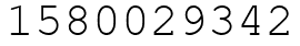Число 1580029342.