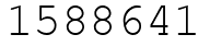 Число 1588641.