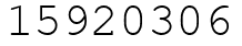 Число 15920306.