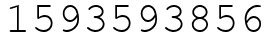 Число 1593593856.