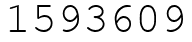 Число 1593609.