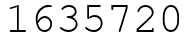 Число 1635720.