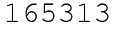 Число 165313.