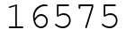 Число 16575.
