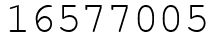 Число 16577005.