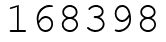Число 168398.