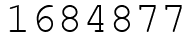 Число 1684877.