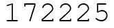 Число 172225.