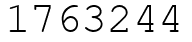 Число 1763244.