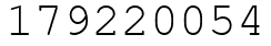 Число 179220054.