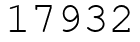 Число 17932.