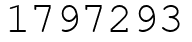 Число 1797293.