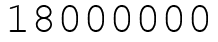 Число 18000000.