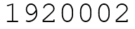 Число 1920002.
