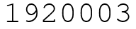 Число 1920003.