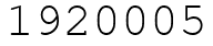 Число 1920005.