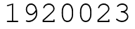 Число 1920023.