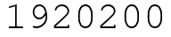 Число 1920200.