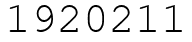 Число 1920211.