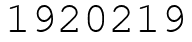 Число 1920219.