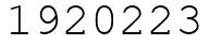 Число 1920223.