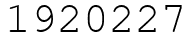 Число 1920227.