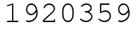 Число 1920359.