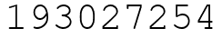 Число 193027254.