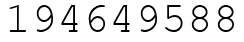 Число 194649588.