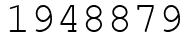 Число 1948879.