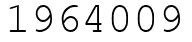 Число 1964009.