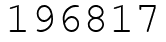 Число 196817.