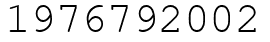 Число 1976792002.