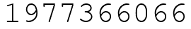 Число 1977366066.