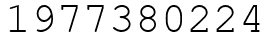 Число 1977380224.