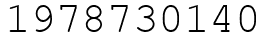 Число 1978730140.