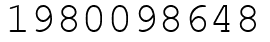 Число 1980098648.